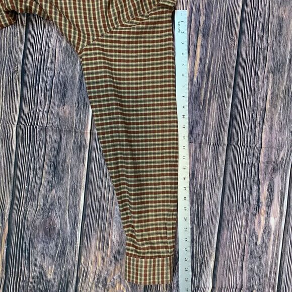 LL Bean‎ Men Long Sleeve Multicolor Check Flannel Button Shirt XL X-Large TALL - Picture 7 of 7